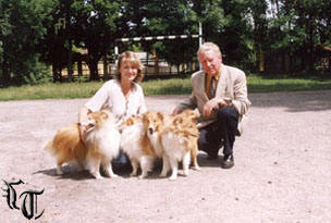 Galina Grafschina and judge Helge Lie (Norway)